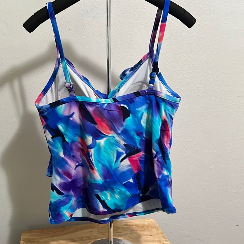 Trimshaper Ruffled Tankini - Picture 3 of 4